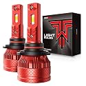 Torchbeam 2026 Vehicle Fog Lamp Bulbs, 82000LM 6500K Cool White, Plug &amp; Play Design, Compatible Socket Type 9006