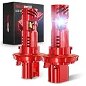Torchbeam 9004 LED Auto Bulb Replacement 65000LM, 6500K White Beam, Precision Focus, Plug &amp; Play Setup, Pack of 2