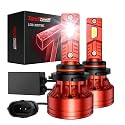 Torchbeam 9006/HB4 LED Bulbs, 2026 Release, 87000LM Superior Brightness, 6500K White Illumination, 2 Pack