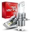 Torchbeam T1S H4 LED Bulbs, 75000LM 2026 New, 6500K Pure White, 2-Pack