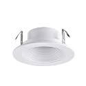 TORCHSTAR 4 Inch Recessed Light Trim, White