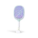 Toreto Mosquito Killer Racket Bat | 2 in 1 Auto Mode | UV Light | Mosquito Swatter/Zapper | Swift Kill | Electric Insect Killer bat | 1800mAh Rechargeable Powerful Battery (Made in India)