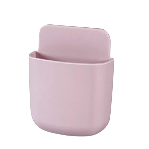 toriox mobile phone charging holder organizer hanging shelves wall plug charger mount home storage holder multi color 1 pcs