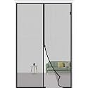 Magnetic Screen Door - Self Sealing, Heavy Duty, Hands Free Mesh Partition Keeps Bugs Out - Pet and Kid Friendly - Patent Pending Keep Open Feature - 38" x 83" (39" x 83") inches, Black