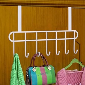 toro door hangers for clothes without drill suitable for all doors cloth hanger for door over the door hook hanger for clothes folding door hanger_white