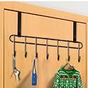 TORO Door Hangers for Clothes Without Drill Suitable for All Doors, Cloth Hanger for Door, Over The Door Hook Hanger for Clothes