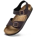 Torotto Womens Sandals with Cork Footbed Open Toe Adjustable Webbing Athletic Slides Sandals for Walking | Beach | Indoor Outdoor