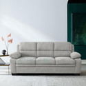 Torque Jett 3 Seater Fabric Sofa For