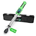 Torque Wrench Electric, 3/8 4.94-99.57FT-LB/6.7-135N.M For Auto