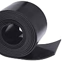 TORRAMI Neoprene Material Rubber Sheet Roll 1/8 (.125) inch T X 4 inch W X 10 Feet, DIY Gaskets for Sealing,Protection, Abrasion, Supports, Leveling, Bumpers