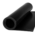TORRAMI Neoprene Rubber Sheet Roll 1/8 (.125) Inch Thick x 18 Inch Wide x 24 Inch Long for DIY Gaskets, Pads, Seals, Crafts, Flooring,Cushioning of Anti-Vibration, Anti-Slip