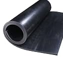 TORRAMI Neoprene Rubber Sheet Roll 3/16" (.187") Thick x 12" Wide x 24" Long for DIY Gaskets, Pads, Seals, Crafts, Flooring,Cushioning of Anti-Vibration, Anti-Slip