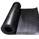TORRAMI Neoprene Rubber Sheet Roll 3/16" (.187") Thick x 12" Wide x 48" Long for DIY Gaskets, Pads, Seals, Crafts, Flooring,Cushioning of Anti-Vibration, Anti-Slip
