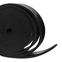 TORRAMI Solid Neoprene Rubber Strips Roll 3/16 (.187) inch Thick X 2 inch Wide X 10 Feet, for DIY Weather Stripping, Gasket, Seal