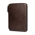 TORRO Travel Wallet – Genuine Leather Travel Organiser with Passport Holder and Detachable Cardholder