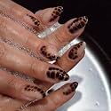 Tortoise Shell Press on Nails Brown Fake Nails Short Almond Nail Press ons
