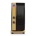 Tosaa Tower Fan Mini-Multipurpose Portable Oscillating Fan - 3 speeds, Portable Desktop Fan (Golden Tower Fan)