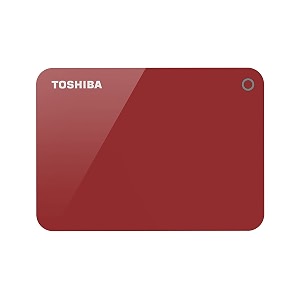 toshiba hdtc910ar3aa canvio advance 1tb usb30 external hard drive red