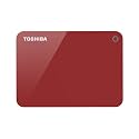 Toshiba HDTC920AR3AA Canvio Advacne 2TB USB3.0 External Hard Drive (Red)