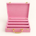 tosim 3 Rod Bangle Box Jewellery Organizer for Women Premium Velvet Chudi Storage Box Jewellery Storage Box, Vanity Box, Bangle Storage Box, Chudi Box Vanity Box