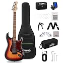 Tostar 39" HSS Electric Guitar Kit with Amp for Beginners-Matte Sunburst