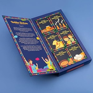 tota holika dahan gift pack  holi thali  gulal  chandan  pack of 1