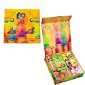 Tota Madhu Gift Pack | Gulal Color | Thandai | Jaljeera| Namkeen | Chandan Tika | Holi gift Pack | Holi Gift Hamper | Mouth Freshner |Holi Powder | Non Toxic Herbal Holi Color (Pack of 1)
