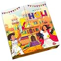 TOTA Neemrana Premium Holi Gift Pack – 4 Royal Organic Holi Colour Gulal + Thandai Powder + Tota Magic Holi Tshirt + Holi Caps + Mouthfreshener in Holi Gifts Hamper – 8 Holi Items