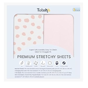 TotAha Premium Soft Bassinet Sheet for Boy