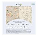TotAha Premium Soft Bassinet Sheet for Boy