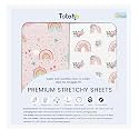 TotAha Premium Soft Bassinet Sheet for Boy