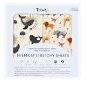 TotAha Premium Soft Bassinet Sheet for Boy