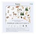 TotAha Premium Soft Bassinet Sheet for Boy