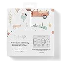 TotAha Premium Stretchy Bassinet Cradle Sheets 2-Pack