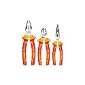 TOTAL 3pcs insulated pliers set - THT2K0302