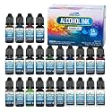 TotalBoat Concentrated Alcohol Ink Set - 24 Colors