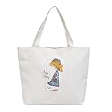 Tote Bags For Women Girls Canvas Cute Tote Bags Fashion Bag for College Office