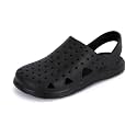 Totes Kids' Everywear Lightweight Waterproof Contoured Splash and Play Clog Sandals with Strap