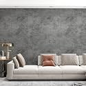 TOTIO Extra Wide Concrete Cement Texture Wallpaper Peel Stick Dark Grey Countertop Contact Paper 32x394inch Matte Thicken Adhesive Waterproof Vinyl Wall Sticker for Bedroom Living Room [Cement Gray]
