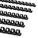 TOTiyea 100Pack 19 Ring Binding Combs, Multi Sizes(3/8",1/2",5/8",3/4",1")
