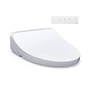 TOTO® WASHLET® KS5 Electronic Bidet Toilet Seat with Instantaneous Water Heating, Self-Cleaning Wand and Heated Seat, Elongated, Cotton White - SW3216#01