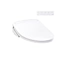 TOTO® WASHLET® KS6 Electronic Bidet Toilet Seat with Instantaneous Water Heating, PREMIST and EWATER+ Wand Cleaning, Elongated, Cotton White - SW3946#01