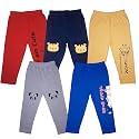 TotzTouch Baby Boy's &amp; Baby Girl's Regular Fit Trackpants (Pack of 5)