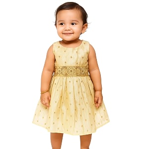 TotzTouch Baby Girls Party Dress Sleeveless