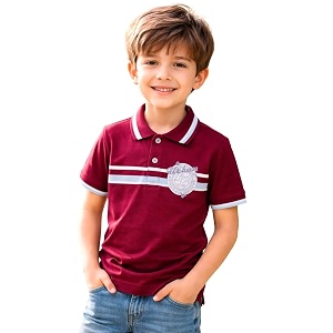 TotzTouch Boys Premium Polo Collar Tshirt Combo