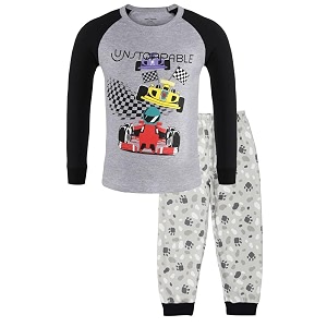 totztouch boys pure cotton night suit  pajamas  nightwear raglan full sleeves dress set of 5 multicolor size 1 to 2 y  2 to 3  3 to 4  4 to 5  5 to 6  6 to 7  7 to 8  8 to 9  9 to 10 years