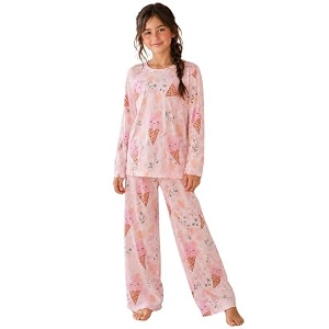 TotzTouch Girls Printed Pyjama Set Full