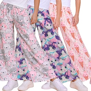 TotzTouch Printed Girls Pant Combo Pack of