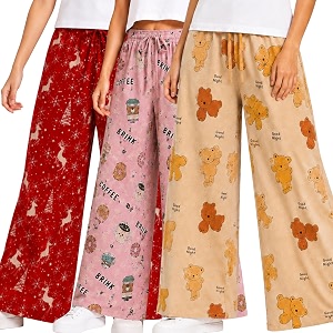 TotzTouch Printed Girls Pant Combo Pack of