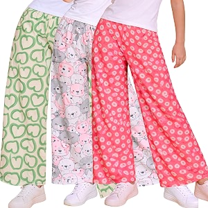 TotzTouch Printed Girls Pant Combo Pack of